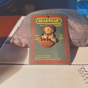 Boyds Bears Brooch Pin Autumn Bearyblossom